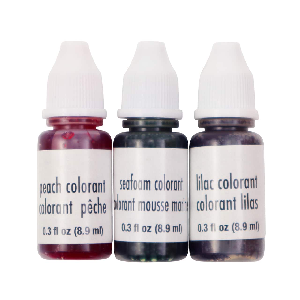 Lilac, Peach & Seafoam Soap Colourants by Make Market®